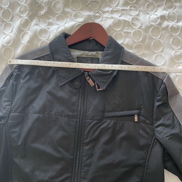 FERRE Milano Men’s Jacket (with Leather) - US size L - made in Italy - Picture 10 of 13